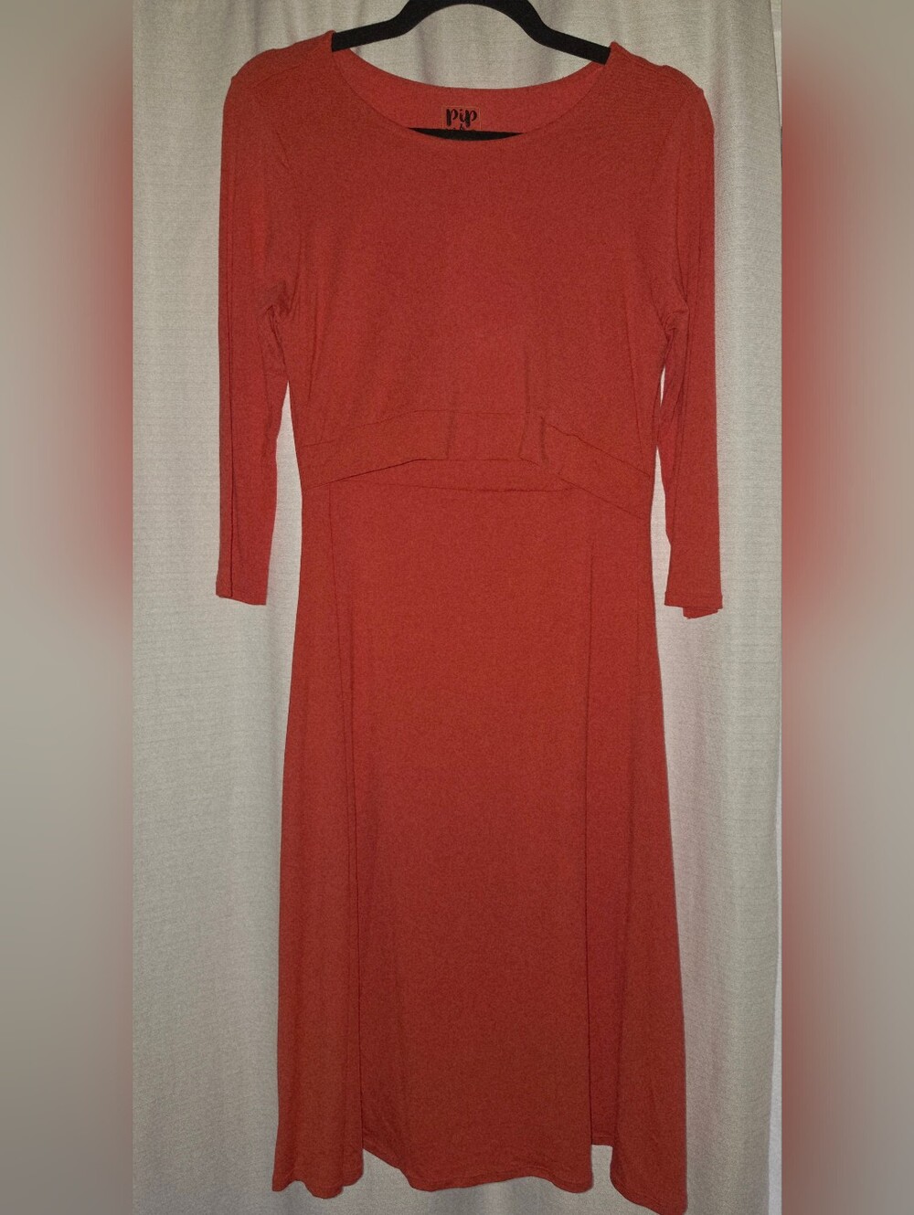 Sz Small Nursing Dress Pip & Vine Mid Calf Length